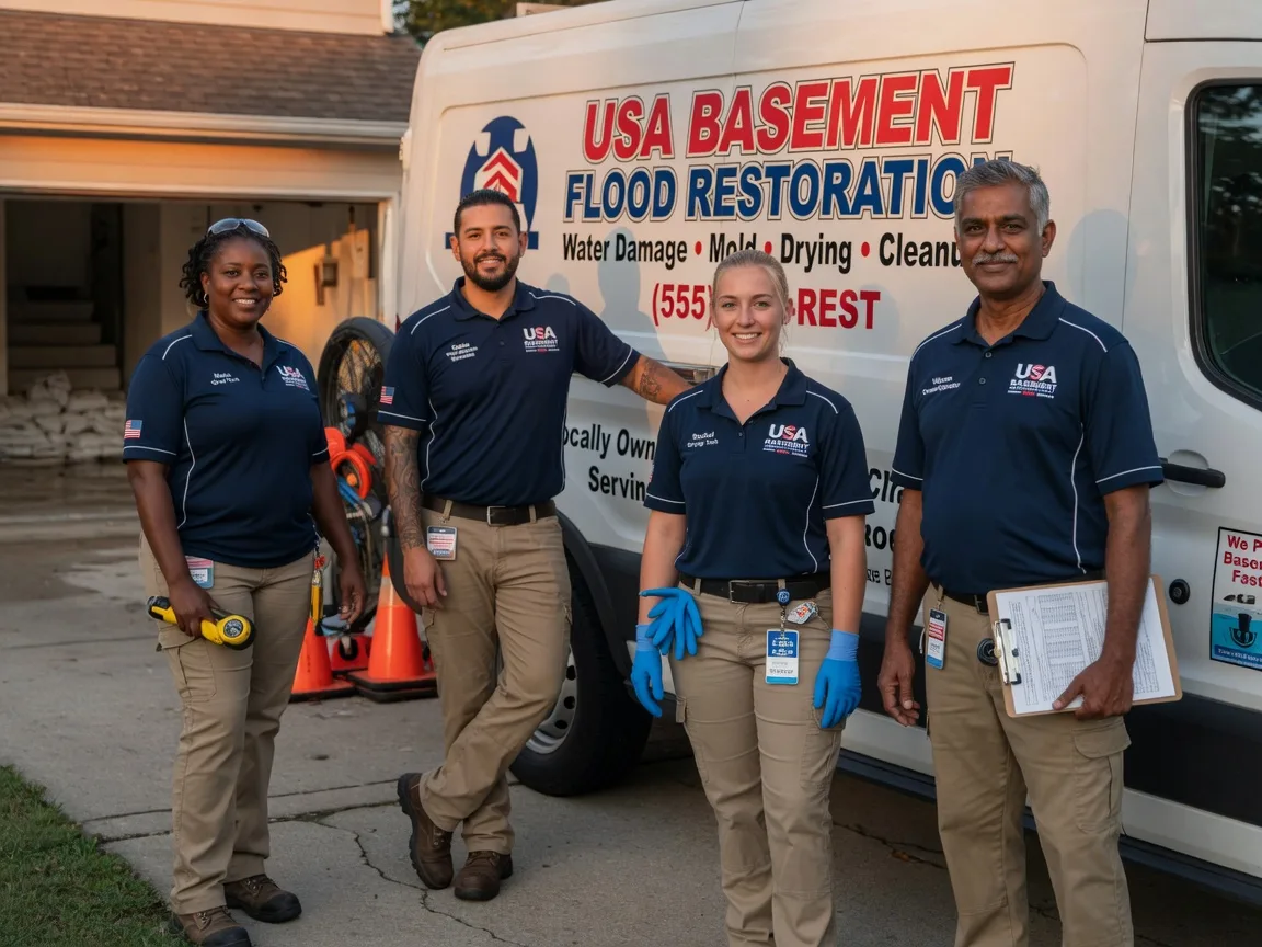 Basement Flood Cleanup company in Arcadia, LA